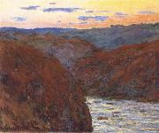 Claude Monet The Creuse,Sunset oil painting on canvas